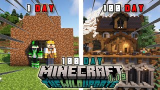 เอาชีวิตรอด 100 วัน  มายคราฟ 1.19 The wild update l Minecraft 100 day 1.19