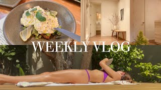 a week in my life (vlog style) spring in LA , traveling, workouts, what i eat, e