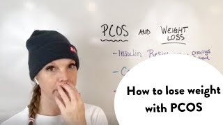 How to lose weight with PCOS!