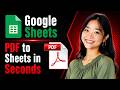 Convert PDF Invoices To Google Sheets In Seconds With AI