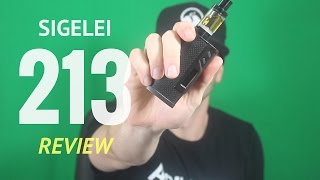 Sigelei 213 Review | 213 Watts | Dual 18650 | TC