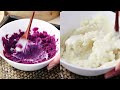 山药紫薯糕 yam purple potato cake shorts