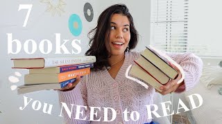 7 Books You NEED to Read *that left me speechless