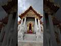 the Marble Temple in Bangkok, Thailand 🇹🇭 #shortsvideo #bangkok #thailand #travel