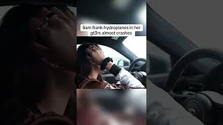 Sam frank almost crashed her gt3rs #samfrank #samxfrank #gt3rs #gt3