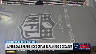 Maddie Kerth previews Saturday's Super Bowl LIX parade