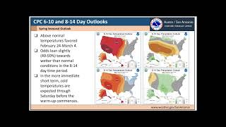 NWS Austin/San Antonio 2025 Spring Outlook Webinar