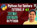 Python for Testers #41 - How to Read File in Python