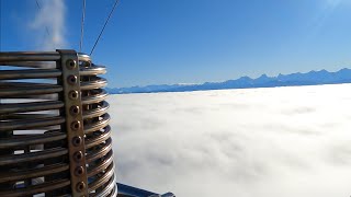 Ballooning in the Swiss Alps