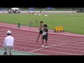 ⑧小学男子34年100m2組目 第7回足立フレンドリーナイター20220821