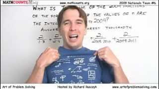 MATHCOUNTS Mini #9(Part1) - Seeing Patterns to Make Problems Easier