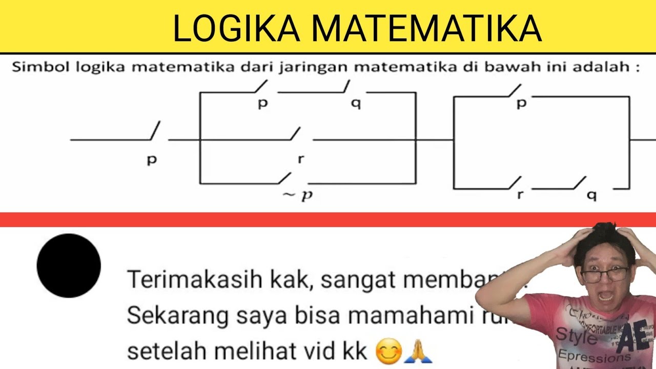 🔴[LOGIKA MATEMATIKA]🔴Simbol Logika Matematika Dari Jaringan Matematika ...