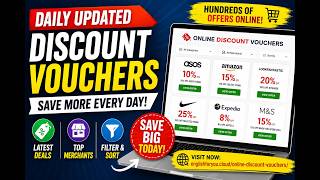 Daily Online Discount Vouchers & Coupon Codes | Save Money with Verified Deals