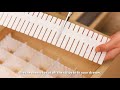 flytianmy 40pcs drawer dividers adjustable drawer storage organizer