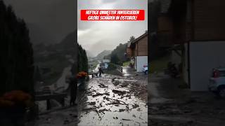 Heftige Unwetter verursachten große Murenabgänge in Osttirol!