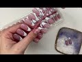 trying temu $4 premade french tip design 3 in 1 soft gel nail tips affordable nails at home