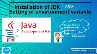 Installation of Java|JDK| Set up path and environmental variable in java|Run java on notepad