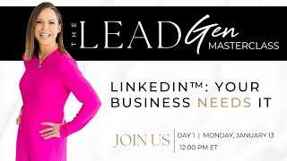 Replay:  Lead Gen Masterclass Day 1