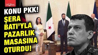 Almanya ve Fransa Suriye'ye çıkarma yaptı! Ahmed Şera ile pazarlık masasına oturdu!