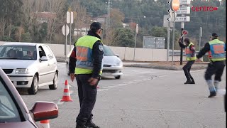 Condutor quase atropela agente da PSP de Coimbra em operação stop | EXCLUSIVO CENTROTV