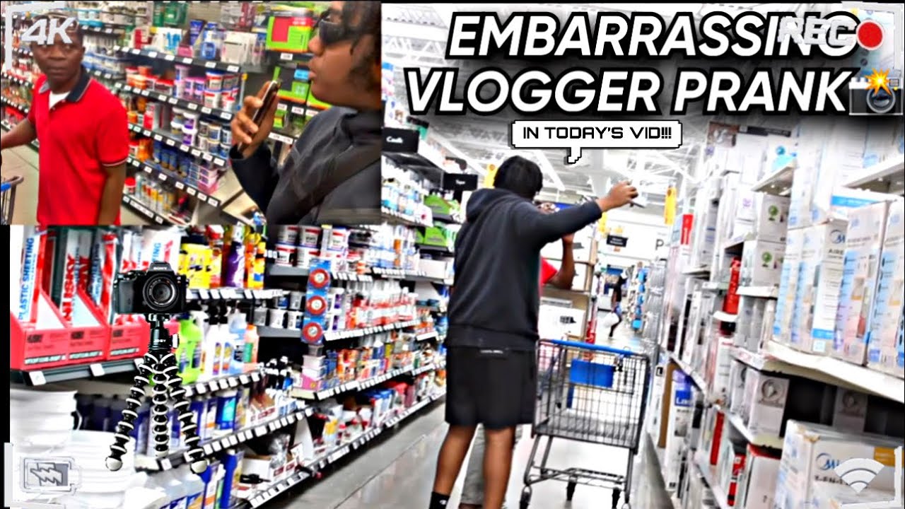 Embarrassing Vlogger Prank In The Hood Youtube
