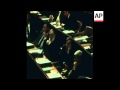 SYND 11-12-73 MOSHE DAYAN SPEAKS IN KNESSET ON  GENEVA PEACE TALKS