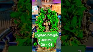 ഗുരുവായൂർ ഇന്ന് പ്രഭാതം | Guruvayoor today #krishna #guruvayoor #trendingshorts #viralshorts #fyp