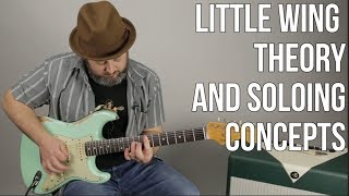 Music Theory Lesson - Little Wing - Chords and Solo Concepts - Jimi Hendrix