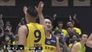 栃木ブレックスvsレバンガ北海道｜B.LEAGUE第32節 GAMEHighlights｜04.03.2019 プロバスケ (Bリーグ)