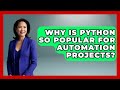 Why Is Python So Popular for Automation Projects? | Python Code School News