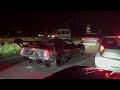 $12.000.000 pagani zonda my roadster driving by night with hypercar squad *insane*