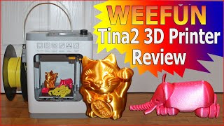 Tina2 3D printer full test and printing review