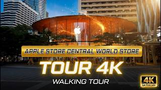 APPLE STORE CENTRAL WORLD, BANGKOK 4K TOUR #bangkok #apple #applestore #thailand #shoppingvlog #yt