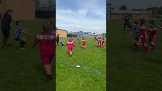 Fastest kid rugby player of all time? #devils #nrl #rugby #rugbyleague #salford #superleague