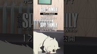 ★14★11月1日は#犬の日 !!#ボンド の一日は長い…!?『劇場版 SPY×FAMILY CODE: White』12/22(金)公開!! #shorts