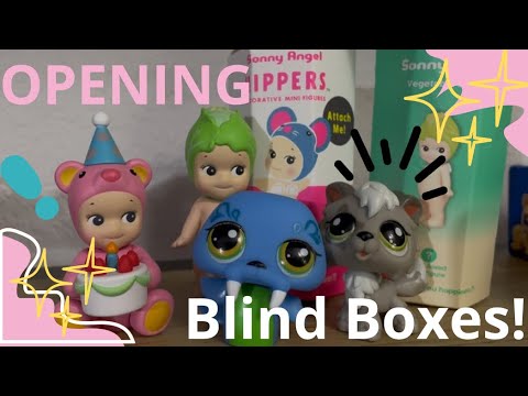 Opening Blind Boxes Unboxing Video Youtube