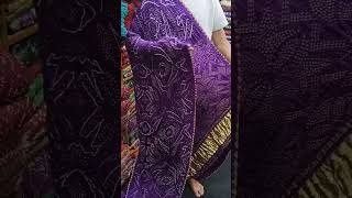 Bandhani Sarees Rai Bandhej Pure Gaji #saree #gajisilk