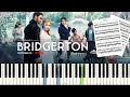 Bridgerton - When you are alone || PIANO TUTORIAL || SHEET & MIDI