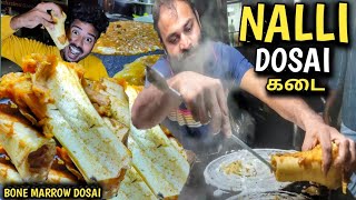 FAMOUS ! தள்ளுவண்டி நல்லி தோசை கடை - Exotic Street food of Chennai - @VlogThamila