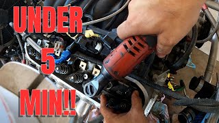 How to: Change Valve Springs \u0026 Seals on an LS Engine in Under 5 Minutes!