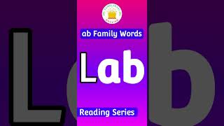 ab Word Family | English Reading Practice for kids |Tamilarasi English