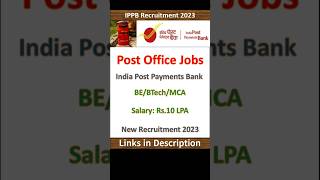 India Post New Job Vacancy 2023 | Post Office Recruitment 2023 | Govt Job