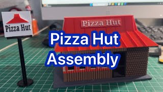 O scale Pizza Hut Assembly