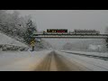 高山市清見（国道158号線）～中部縦貫道 高山西ic～白川郷ic（雪道ドライブ　車載動画）