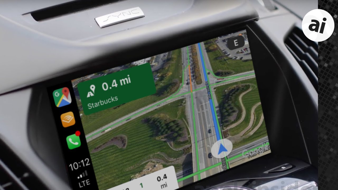 Hands On: Google Maps In Apple CarPlay! - YouTube