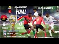 Angola vs Namibia | 5-0 | Extended Match Highlights | 2024 COSAFA Cup Final