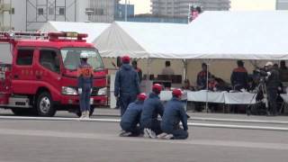 〈３位〉鳥取県／江府町消防団 ポンプ車の部 「第24回 全国消防操法大会」