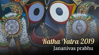 H.G. Jananivas prabhu   Ratha Yatra 2019 (Eng) (4K)