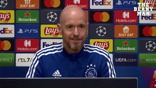Erik ten Hag, Sébastien Haller | Ajax v Benfica | Full Pre-Match Press Conference | Champions League