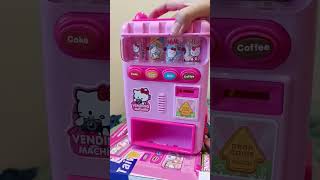 preparing beautiful hello kitty pink vending machine #shorts #satisfying #amazing